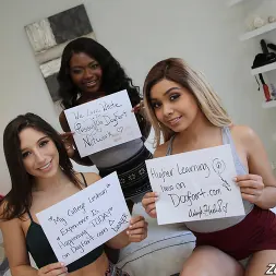 Abella in 'Dogfart' Abella, Aaliyah and Noemie - Zebra Girls (Thumbnail 1)