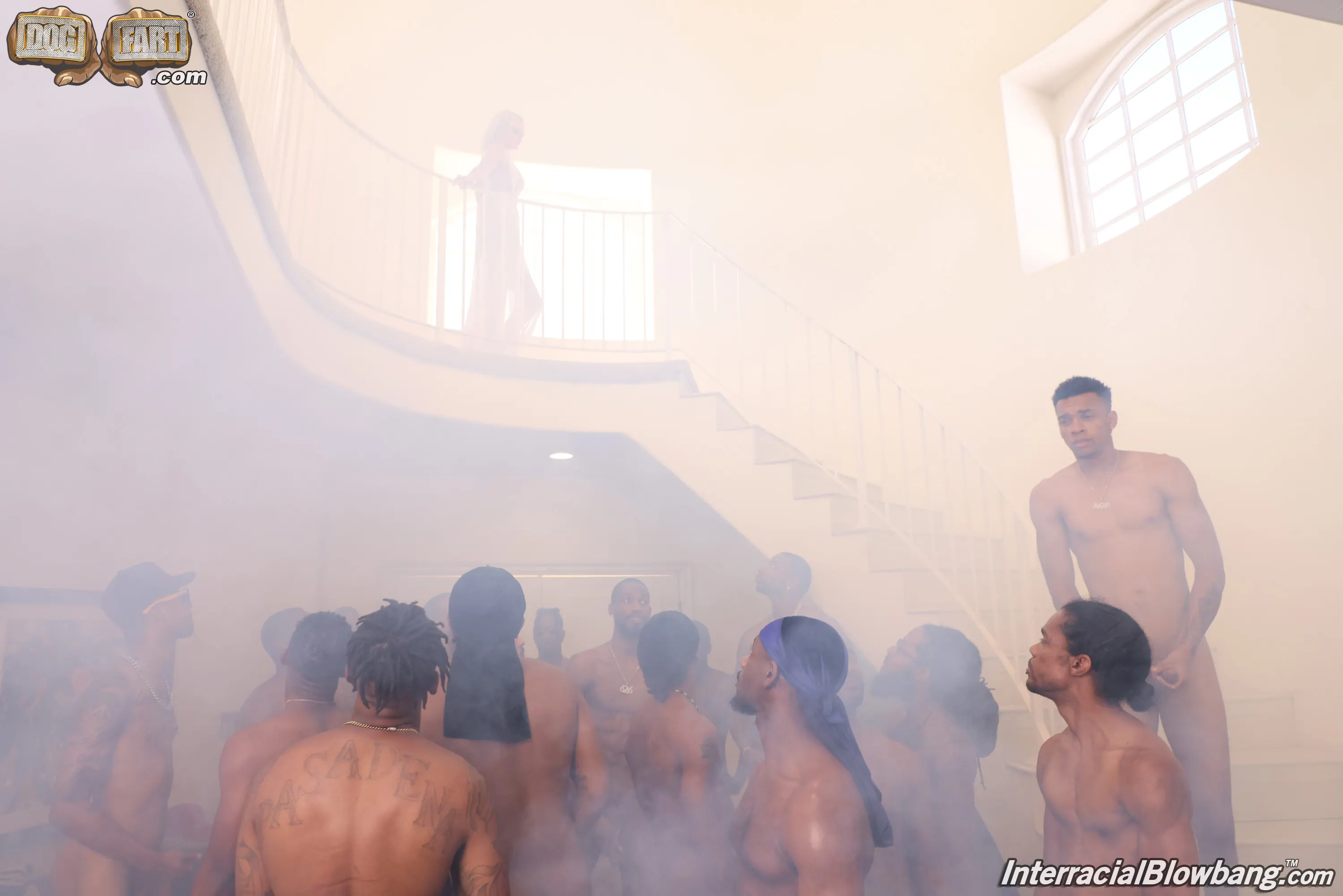 Dogfart '- Interracial Blowbang' starring Adira Allure (Photo 104)