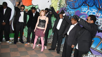 Allison Wyte in '- Interracial Blowbang'