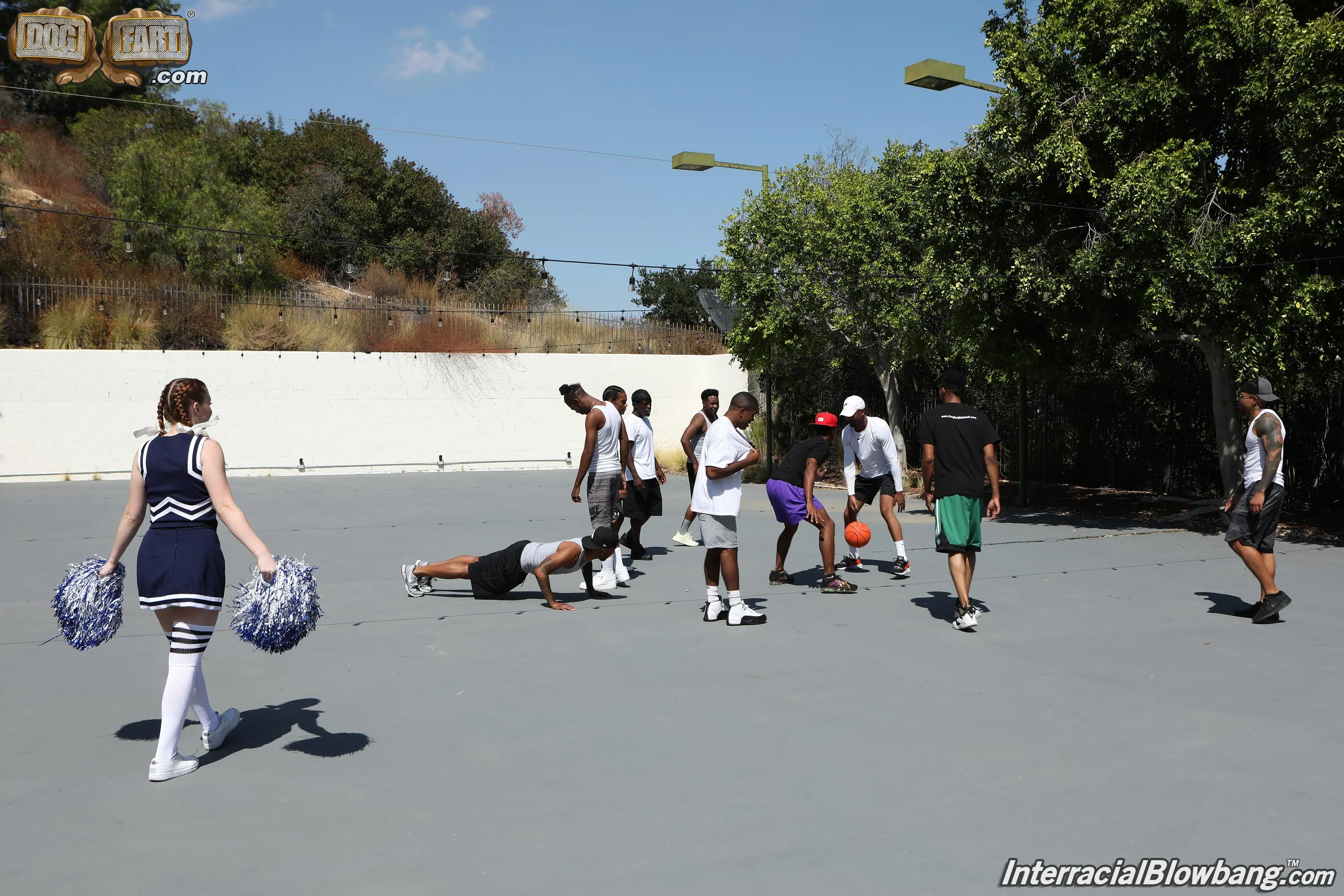 Dogfart '- Interracial Blowbang' starring Arietta Adams (Photo 6)