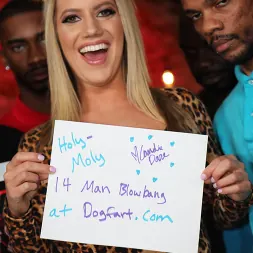 Candice Dare in 'Dogfart' - Interracial Blowbang (Thumbnail 7)