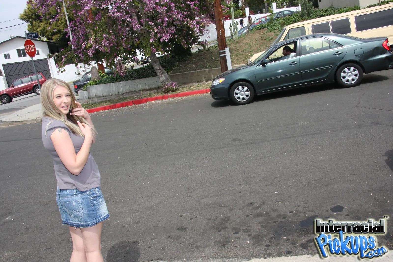 Dogfart '- Interracial Pickups' protagonizando Christien (foto 3)