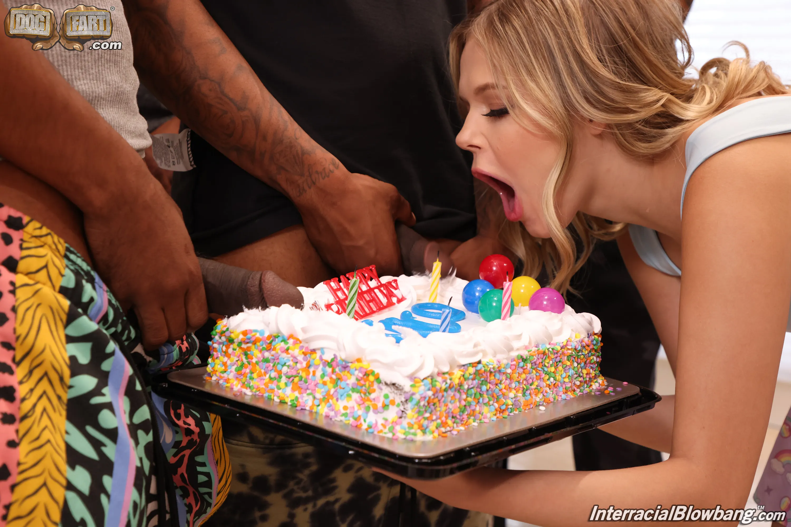 Dogfart '- Interracial Blowbang' starring Coco Lovelock (Photo 117)