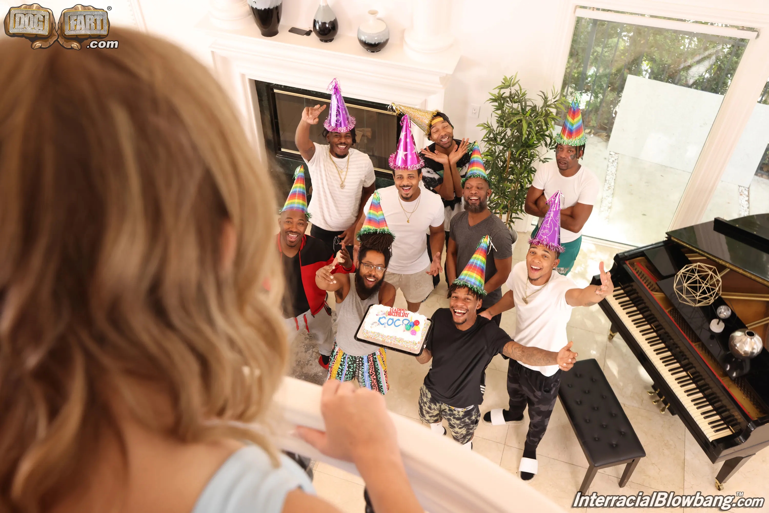 Dogfart '- Interracial Blowbang' starring Coco Lovelock (Photo 90)