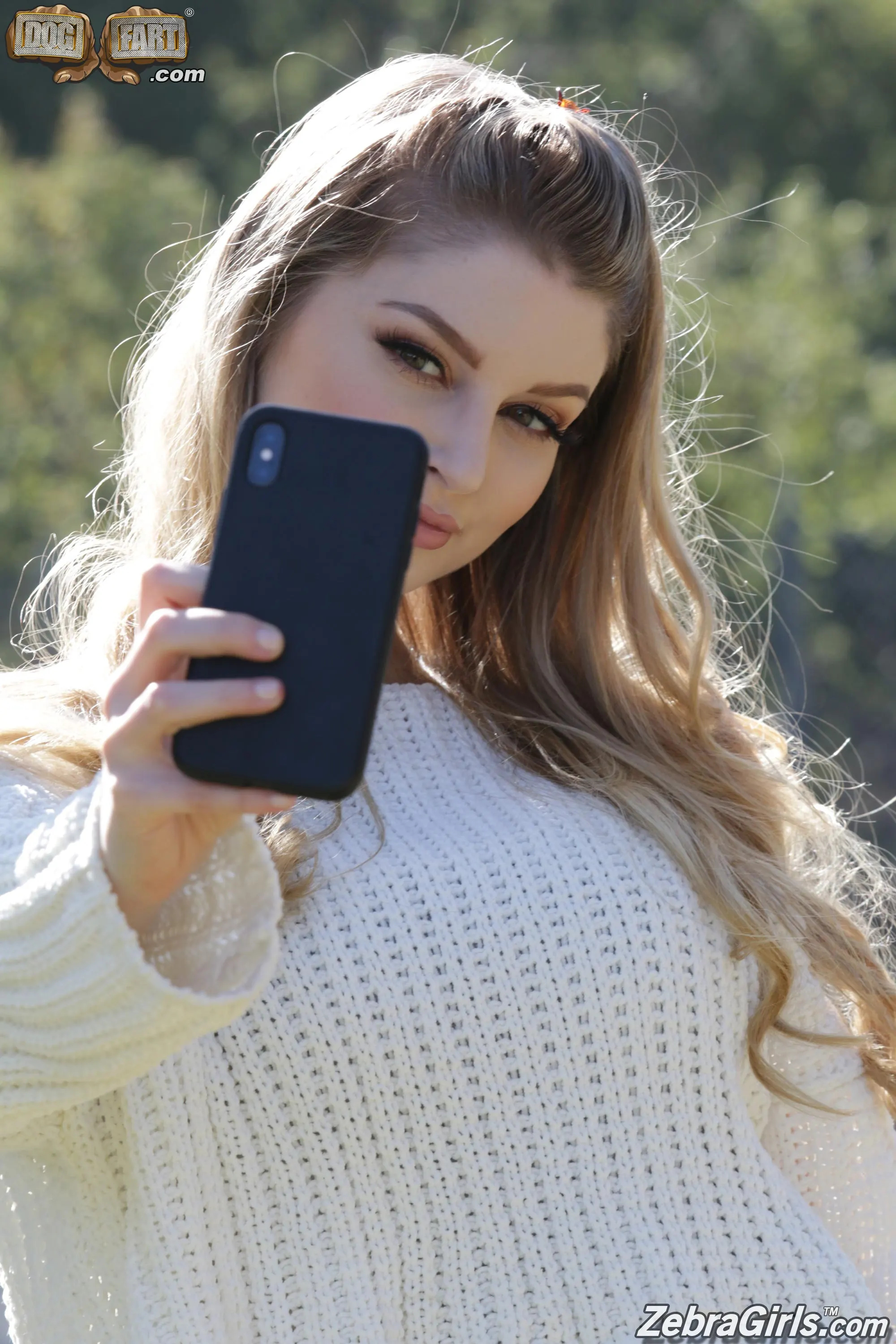 Dogfart 'Daya Knight, September Reign and Bunny Colby - Zebra Girls' starring Daya Knight (Photo 8)