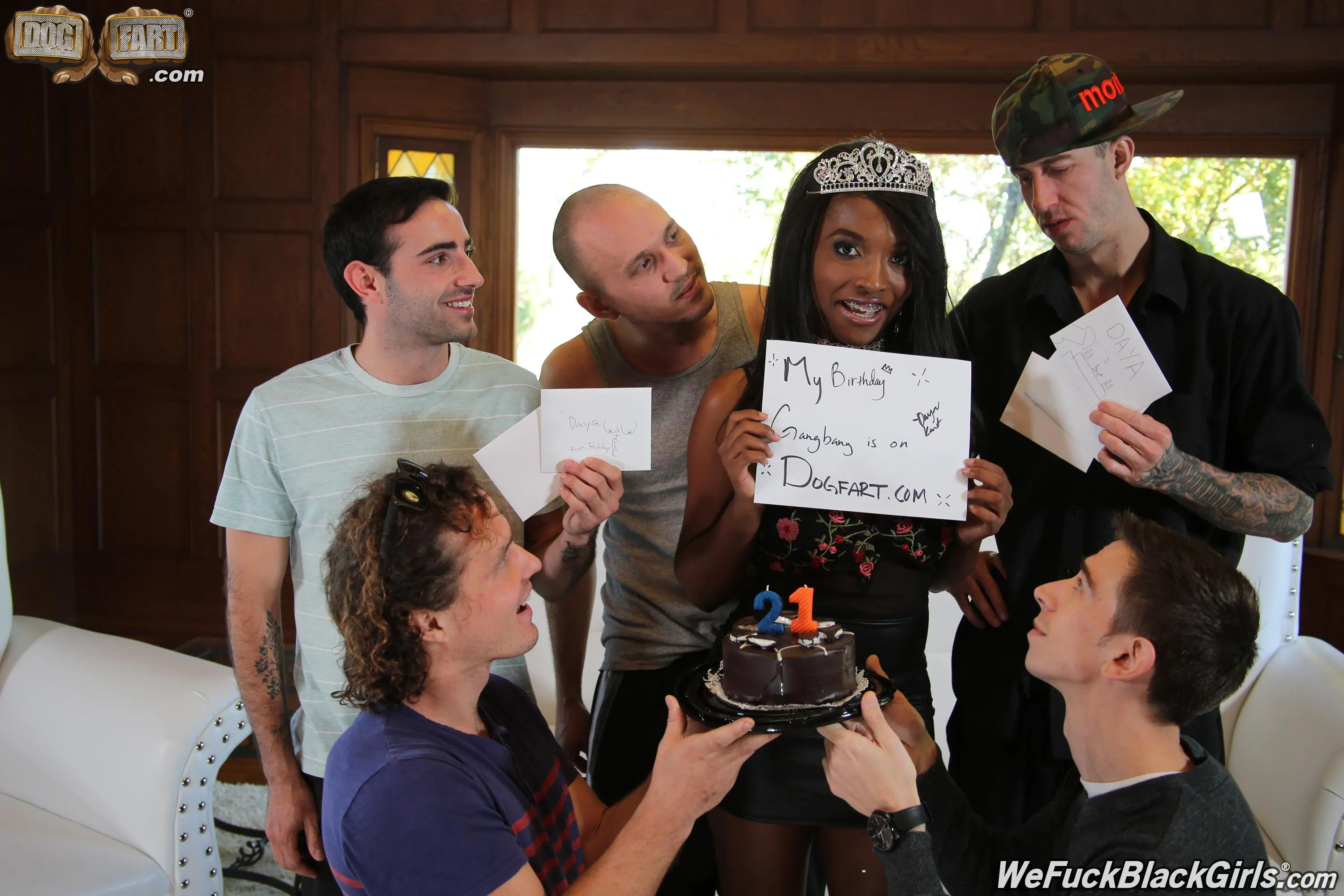 Dogfart '- We Fuck Black Girls - Scene 2' starring Daya Knight (Photo 1)