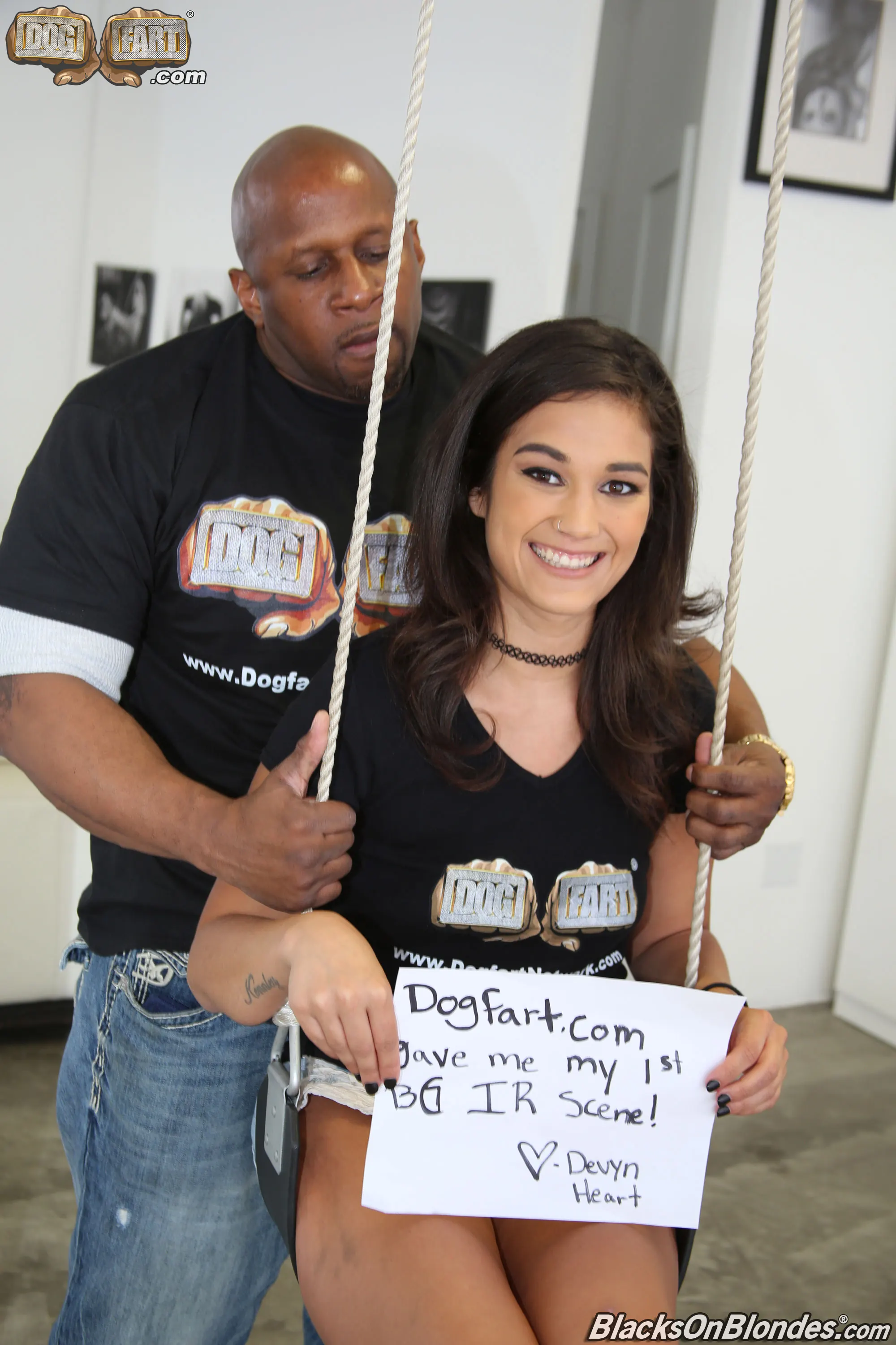 Dogfart '- Blacks On Blondes' starring Devyn Heart (Photo 1)