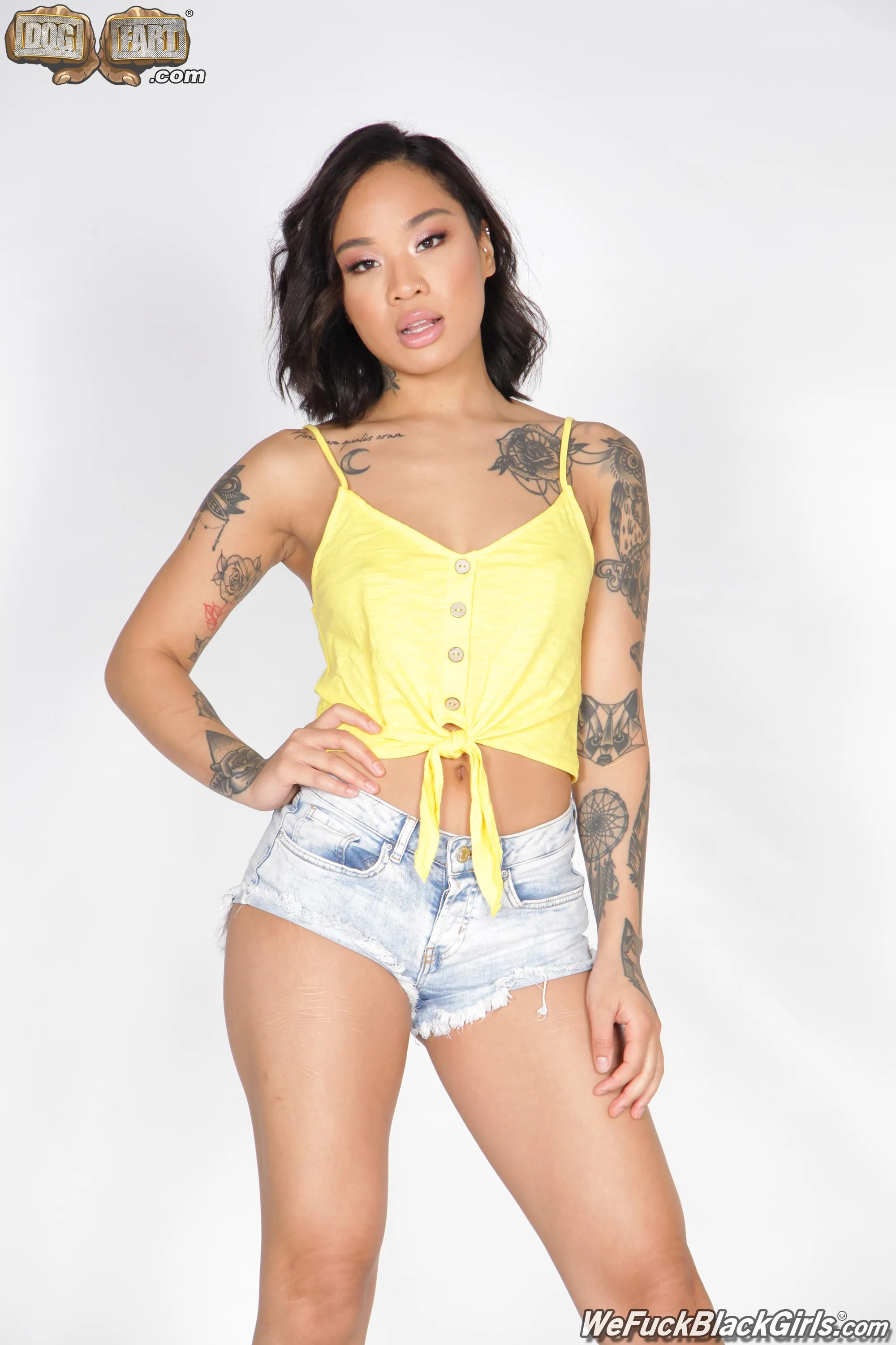 Dogfart '- We Fuck Black Girls - Scene 2' protagonizando Honey Gold (foto 1)