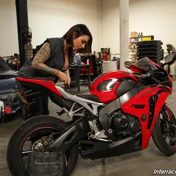 Ivy Lebelle in 'Dogfart' - Interracial Blowbang (Thumbnail 8)