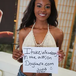 Jezabel Vessir in 'Dogfart' - We Fuck Black Girls - Scene 4 (Thumbnail 1)