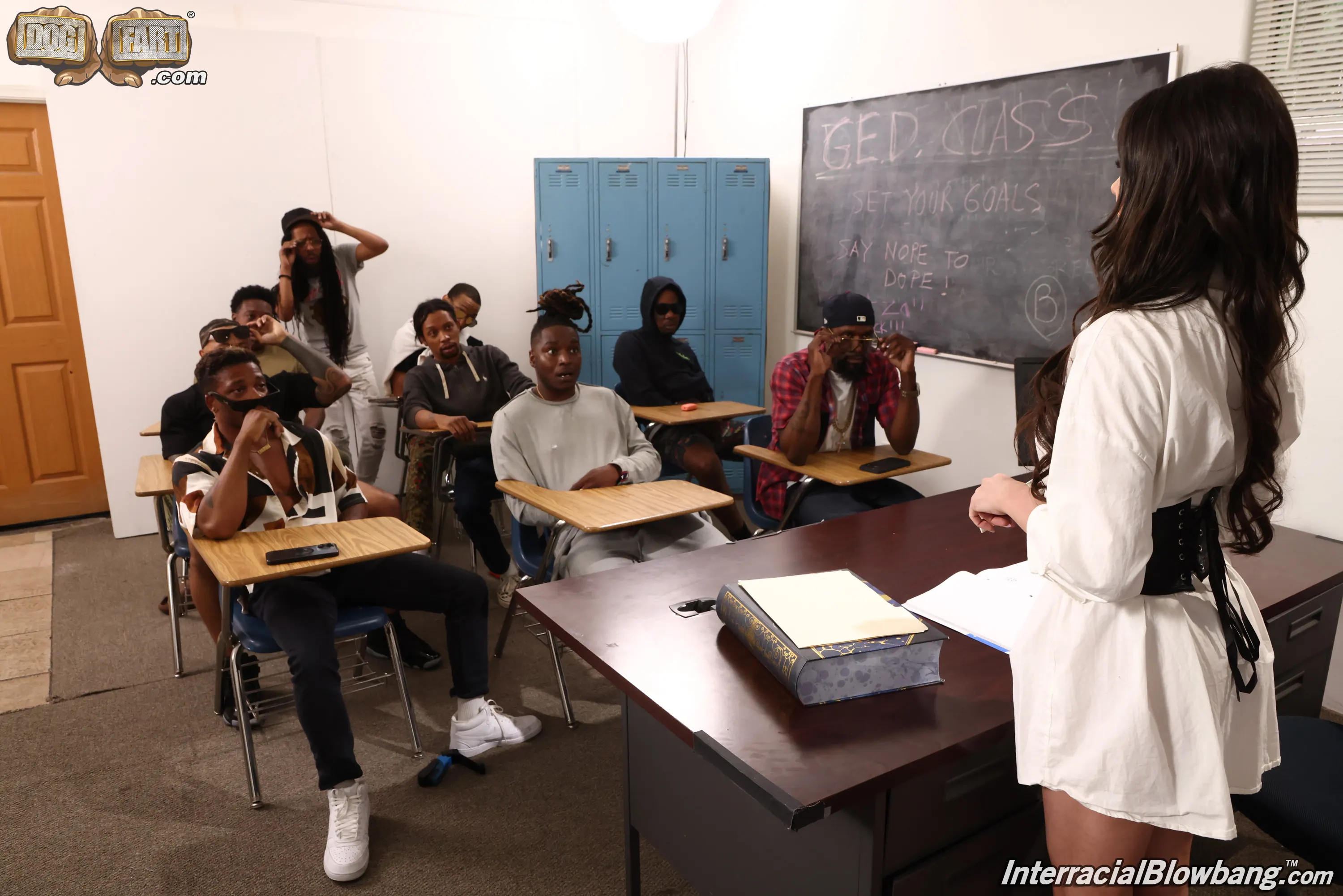 Dogfart '- Interracial Blowbang' starring Kylie Rocket (Photo 98)