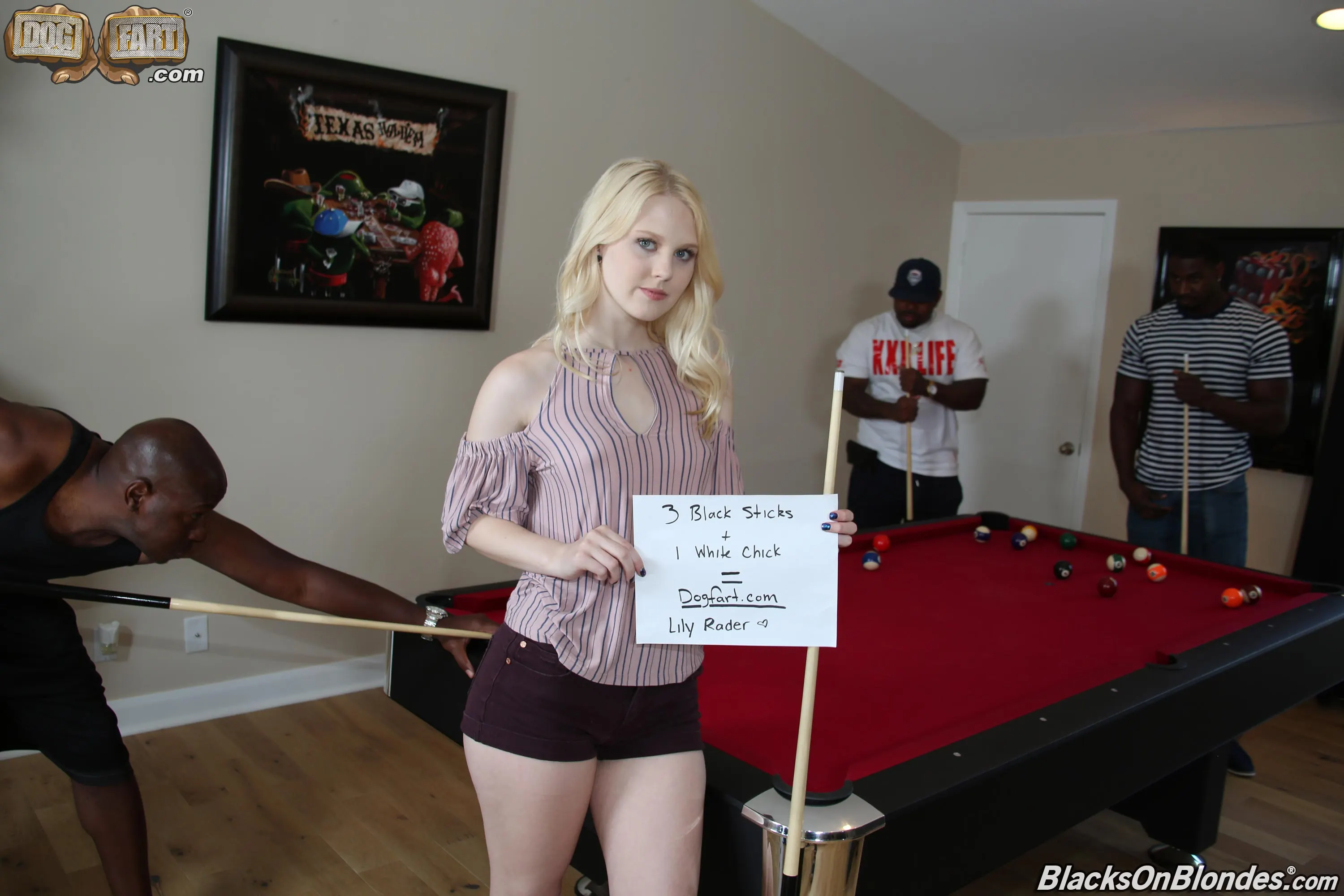 Dogfart '- Blacks On Blondes' starring Lily Rader (Photo 1)
