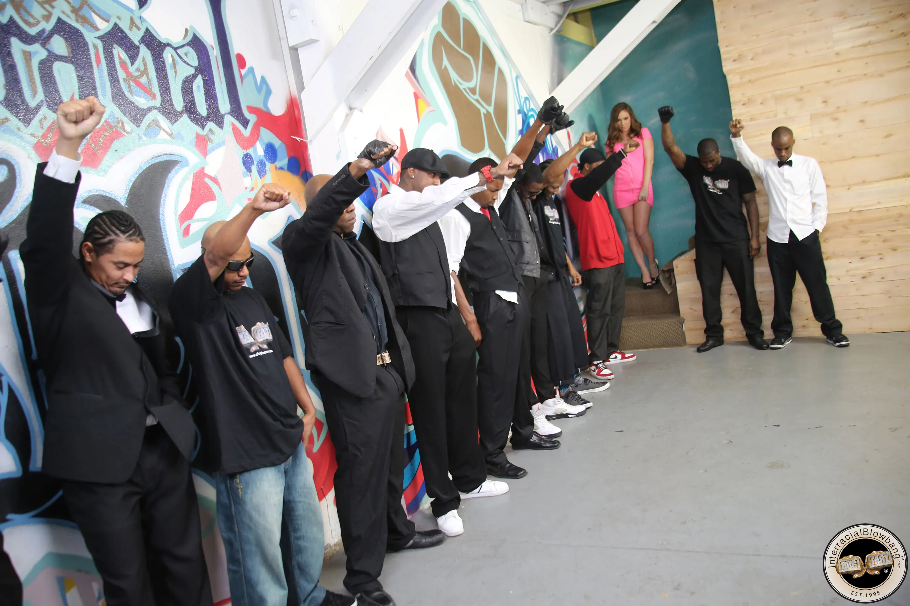 Dogfart 'Interracial Blowbang' starring Maddy O'Reilly (Photo 6)