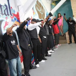 Maddy O'Reilly in 'Dogfart' Interracial Blowbang (Thumbnail 6)