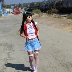 Marica Hase in 'Dogfart' - Interracial Blowbang (Thumbnail 4)