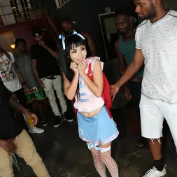 Marica Hase in 'Dogfart' - Interracial Blowbang (Thumbnail 8)