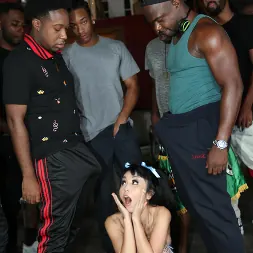 Marica Hase in 'Dogfart' - Interracial Blowbang (Thumbnail 10)