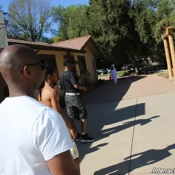 Melissa Moore en 'Dogfart' - Interracial Blowbang (Miniatura 1)