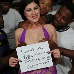 Miranda Miller in 'Dogfart' - Interracial Blowbang (Thumbnail 6)