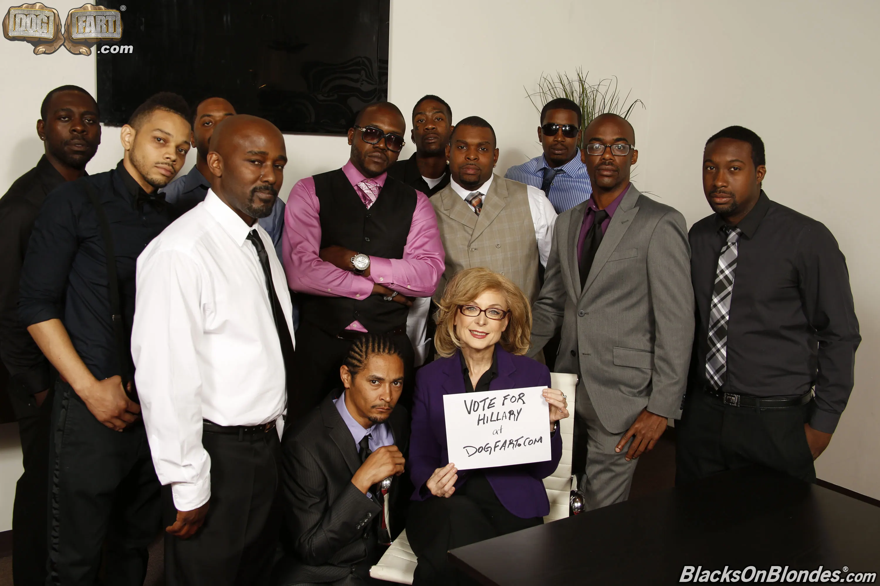 Nina Hartley in '- Blacks On Blondes - Scene 2' from 'Dogfart' (Photo 1) Dogfart '- Blacks On Blondes - Scene 2' starring Nina Hartley (Photo 1)