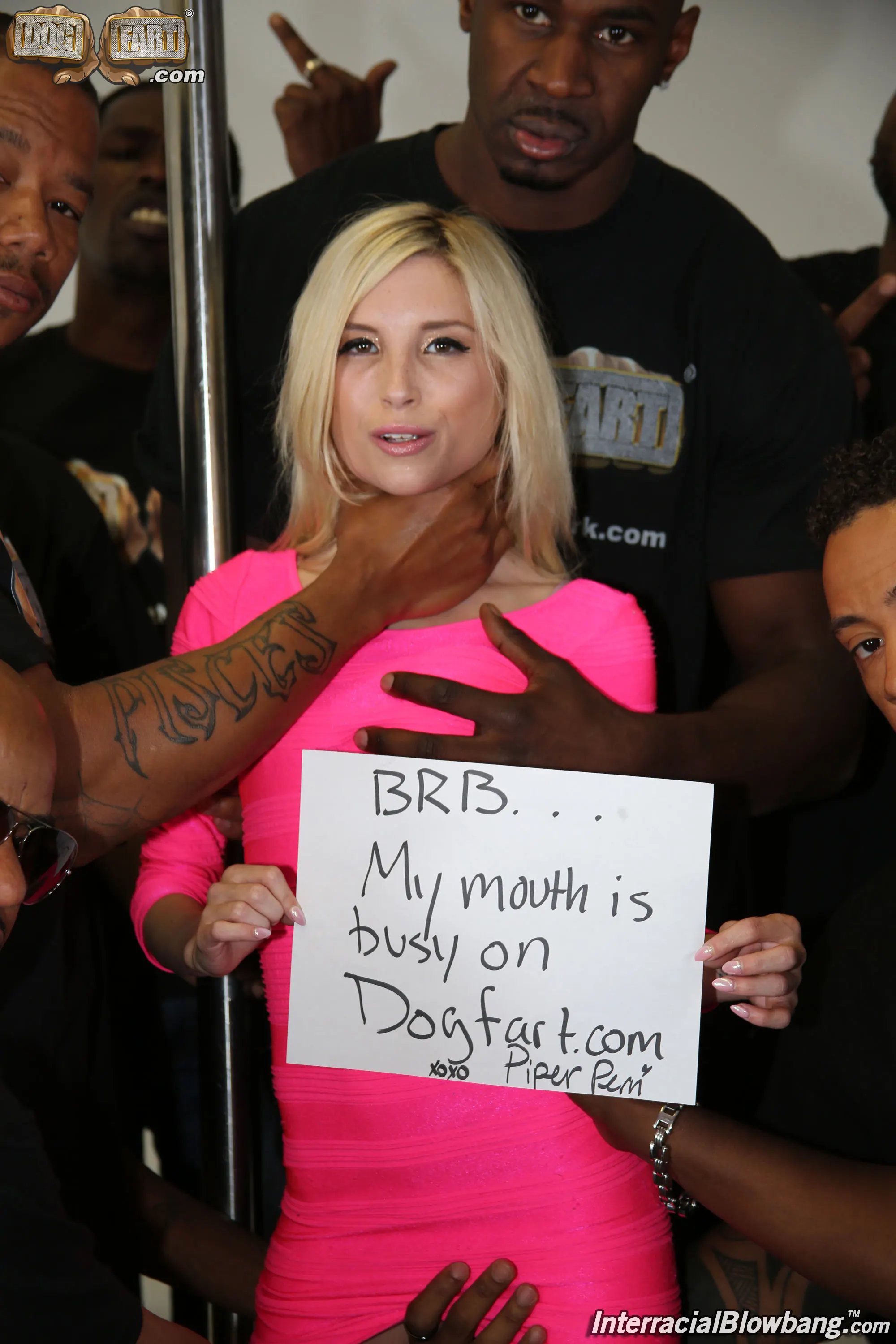 Dogfart '- Interracial Blowbang' starring Piper Perri (Photo 1)