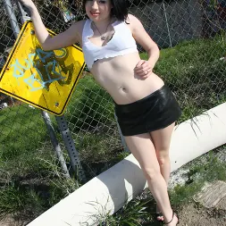 Tatianna Kush in 'Dogfart' - Interracial Blowbang (Thumbnail 1)